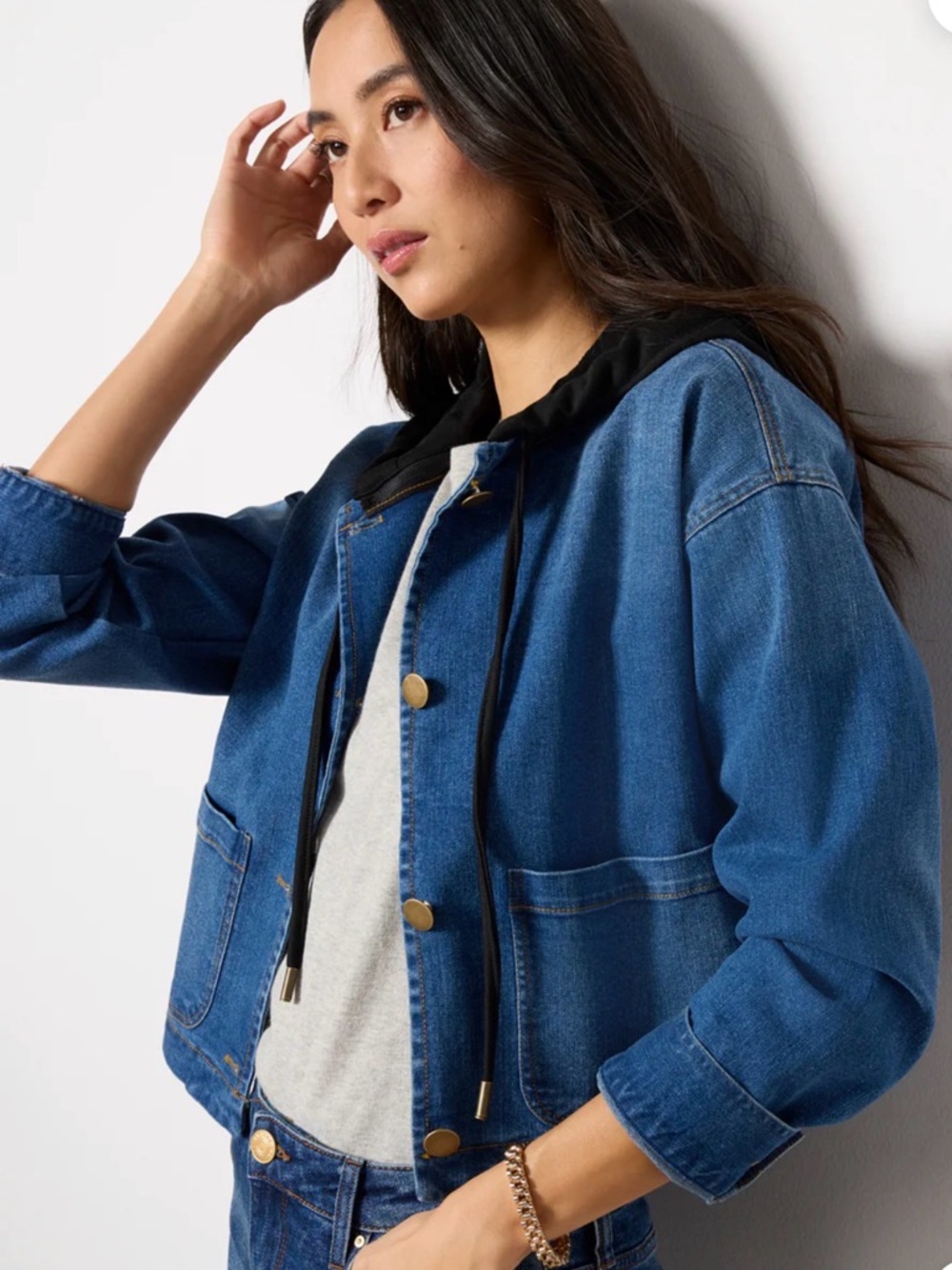 Lolo Hooded Denim Jacket